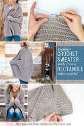 rectangle cardigan